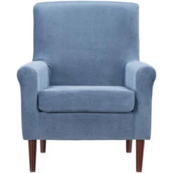 Ellis Navy Accent Chair