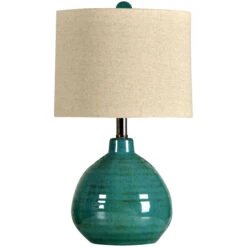 Vinton Teal Accent Lamp