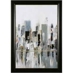City Bridge Framed Art