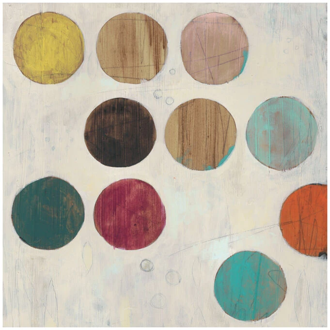 Dot Matrix IV Canvas Art