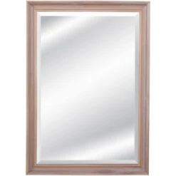 Harleigh Natural Wood Wall Mirror