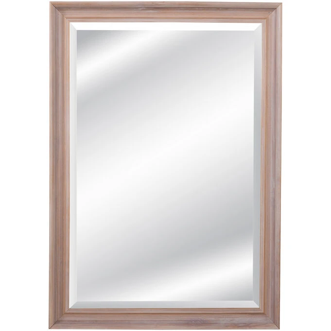 Harleigh Natural Wood Wall Mirror