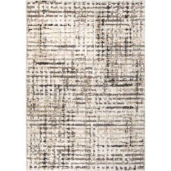 Adagio Griddle Beige 5x8 Rug