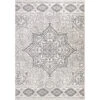 Adagio Paisley Points White 5x8 Rug