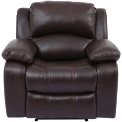 Ender Brown Leather Power+ Recliner