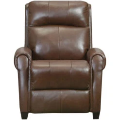 Saturn Hazelnut Zero Gravity Power+ SoCozi Leather Leg Recliner