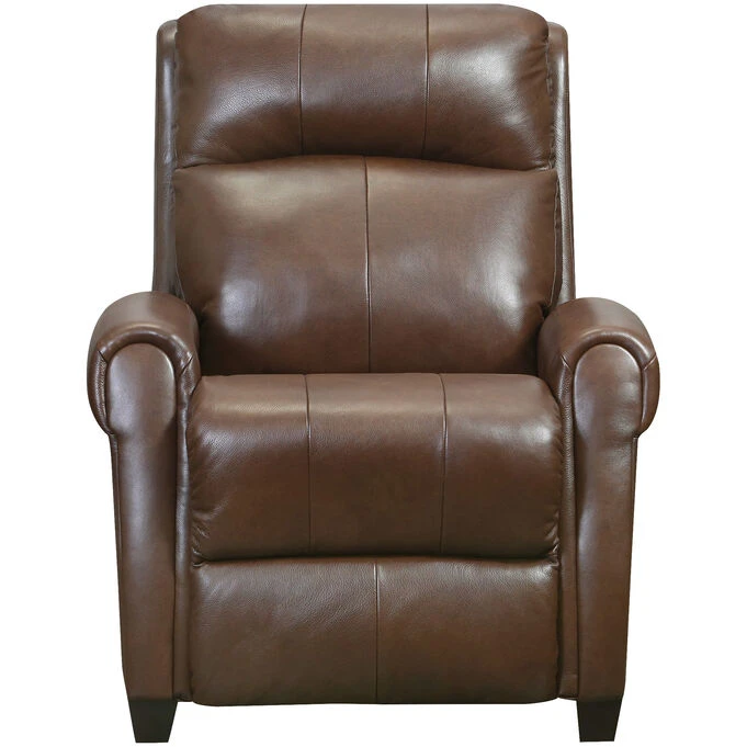 Saturn Hazelnut Zero Gravity Power+ SoCozi Leather Leg Recliner