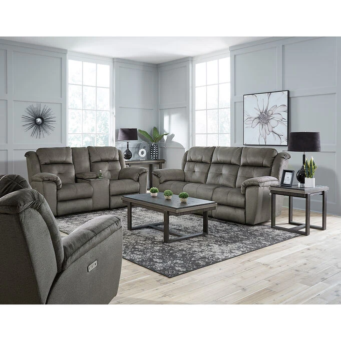 Vista Smoke Power+ Rocker Recliner - Image 3
