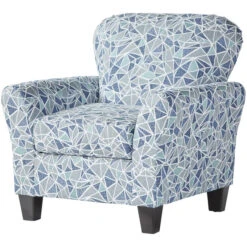 Bolt Cobalt Accent Chair
