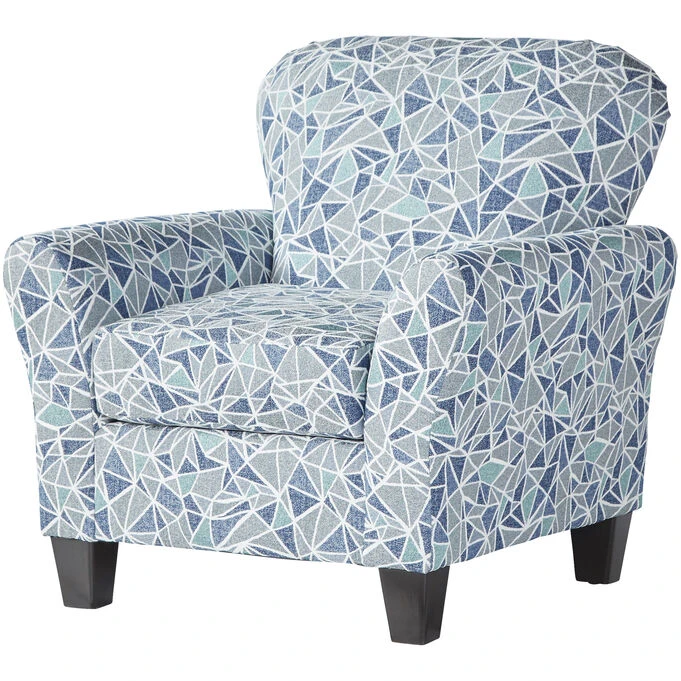 Bolt Cobalt Accent Chair