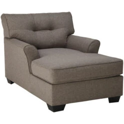 Tibbee Slate Chaise