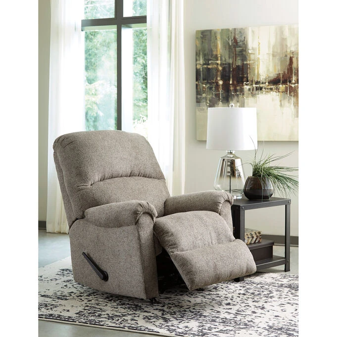 Ballinasloe Platinum Rocker Recliner - Image 3