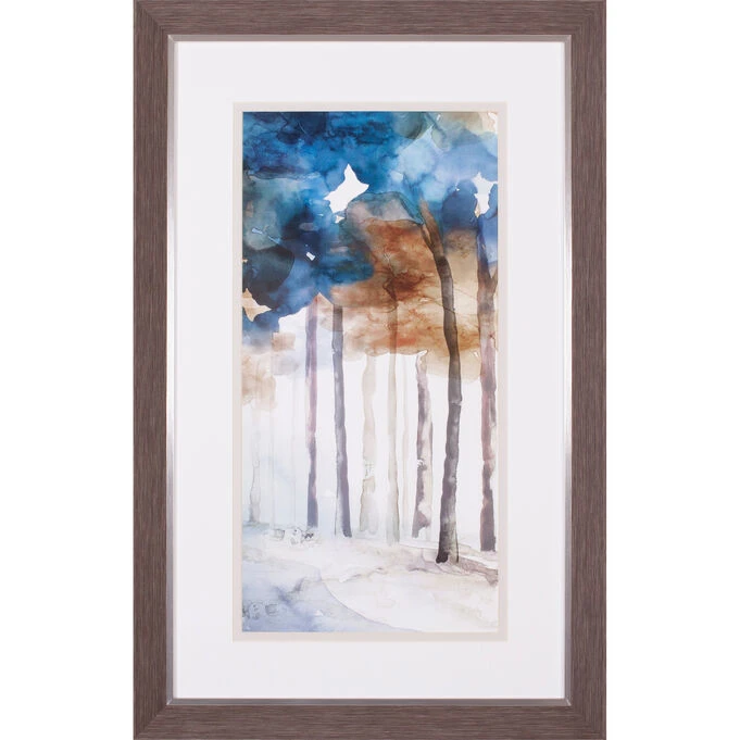 In The Blue Forest II Framed Artwork