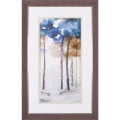 In The Blue Forest III Framed Artwork