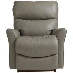 Rowan Slate Leather Rocker Recliner