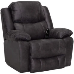 Franklin Sherman Slate Power Rocker Recliner