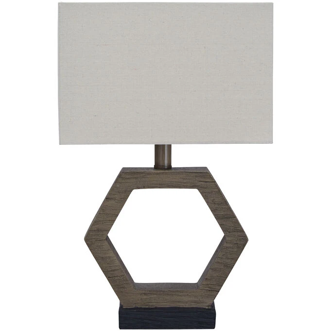 Marilu Gray Brown Table Lamp