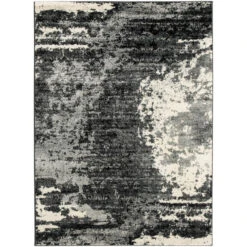Roskos Black 5x8 Rug