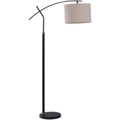 Dudley Black Floor Lamp