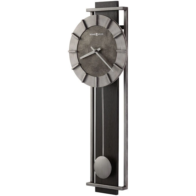 Oscar Wheel Blackened Steel Wall Clock - Image 2