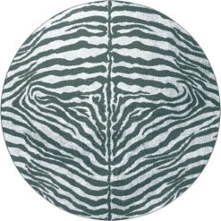 Akina I Flannel Round Rug