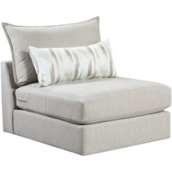 Floza Cremini Armless Chair