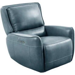 Holston Caribbean Leather Power Plus Recliner