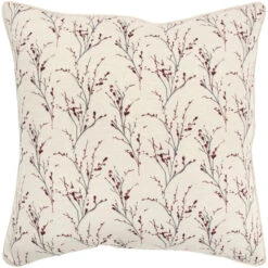 Heartland Home Soft Ivory Berry Branch Pillow