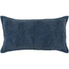 Heartland Home Faded Blue Crochet Branch Pillow