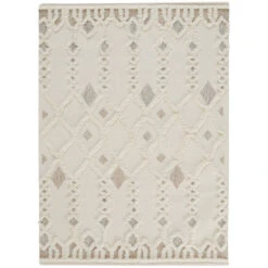 Anica Ivory 5x8 Rug