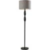 Adesso Lance Black Floor Lamp