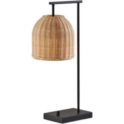 Adesso Bahama Dark Bronze Table Lamp