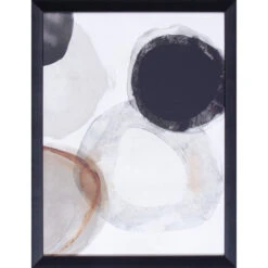 Beige Rings I Wall Art