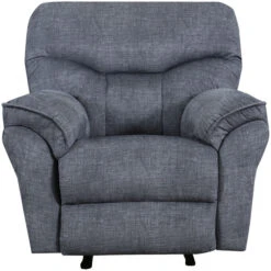 Kish Charcoal Power Plus Rocker Recliner