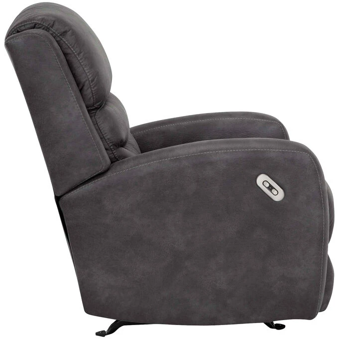 Franklin Kendrick Slate Power Rocker Recliner - Image 4