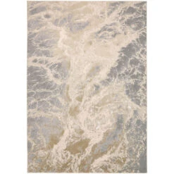 Aura Gray 5x8 Rug