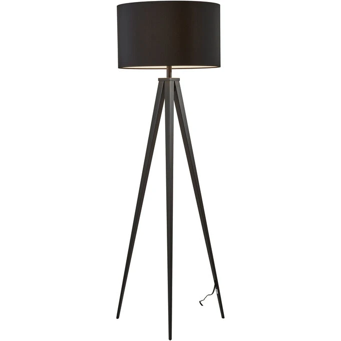 Adesso Director Black Floor Lamp - Image 2