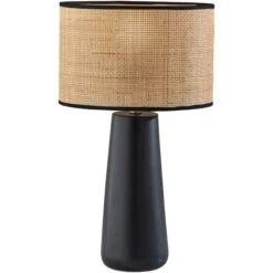Adesso Sheffield Black Table Lamp