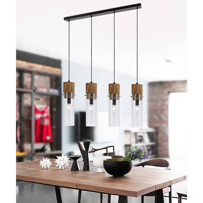 Spheroid Brown 4 Pendant Chandelier - Image 2
