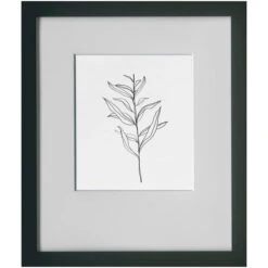 Ink Leaf V Wall Art