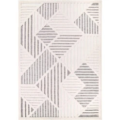 Glass House Natural Gray 8x10 Rug