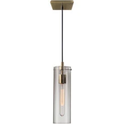 Adesso Edie Dark Bronze Pendant Lamp