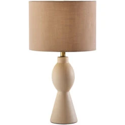 Adesso Naomi Beige Table Lamp