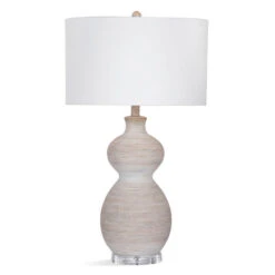 Sandy Beige Table Lamp
