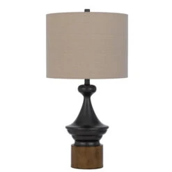Sterling Black Table Lamp