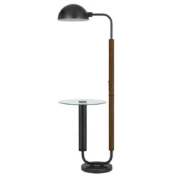 Keyser Oak Floor Lamp