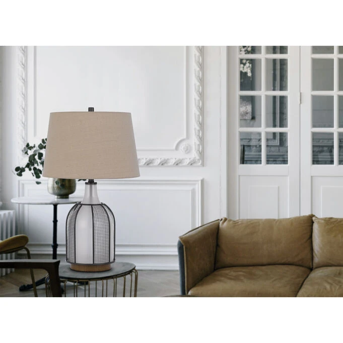 Morgan Black Table Lamp - Image 2