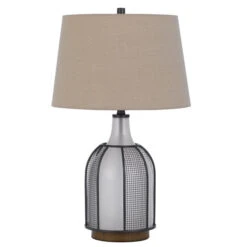 Morgan Black Table Lamp