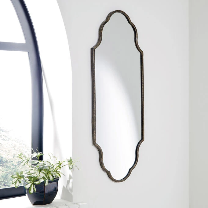 Hallgate Gold Accent Mirror - Image 2