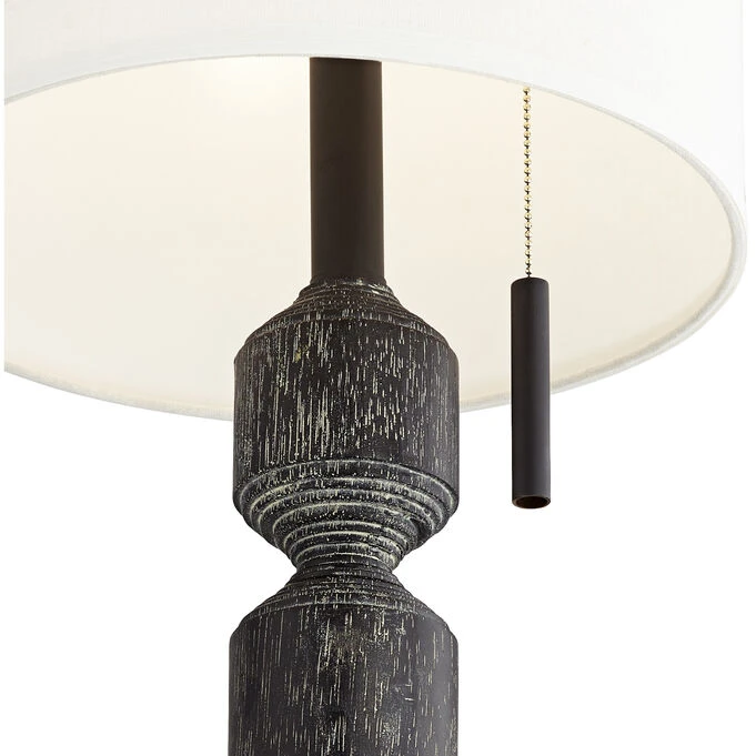 Adelis Black Floor Lamp - Image 3